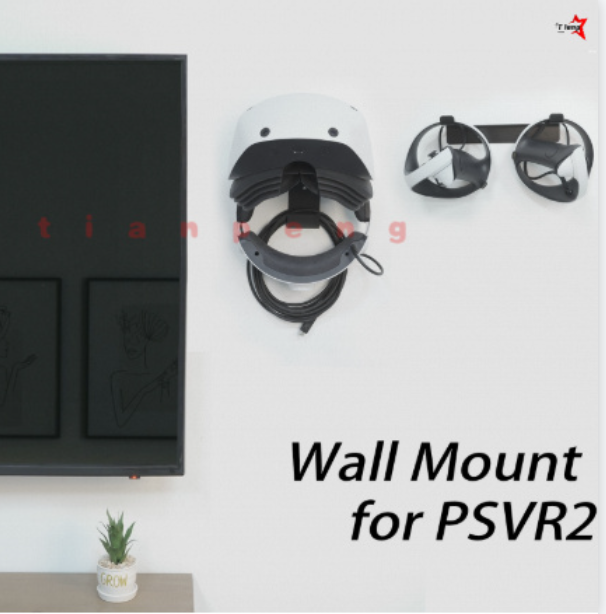 Gaming Accessories Wall Mount - WYORESY Monzlteck PSVR1/PSVR2 VR Başlık Duvar