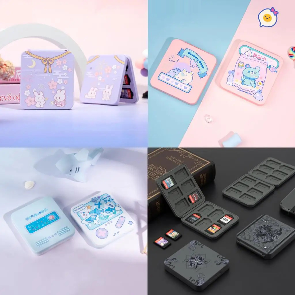 Gaming Accessories Box - Sert Kabuk Oyun Kartları saklama kutusu