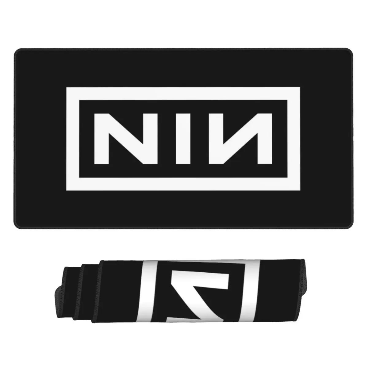 Gaming Accessories Logo - Büyük Mouse Pad NIN Logo Dokuz