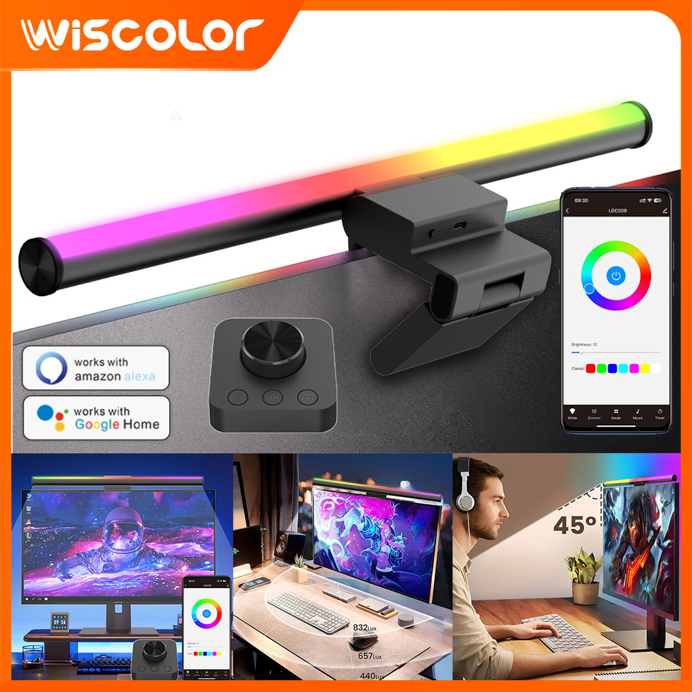 Gaming Accessories Wall Mount - Ekran Asma Lambası Monitör Işık Çubuğu