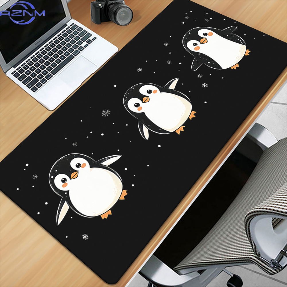 Gaming Accessories Brands - Brand Simple Penguin Mouse Pad Demir