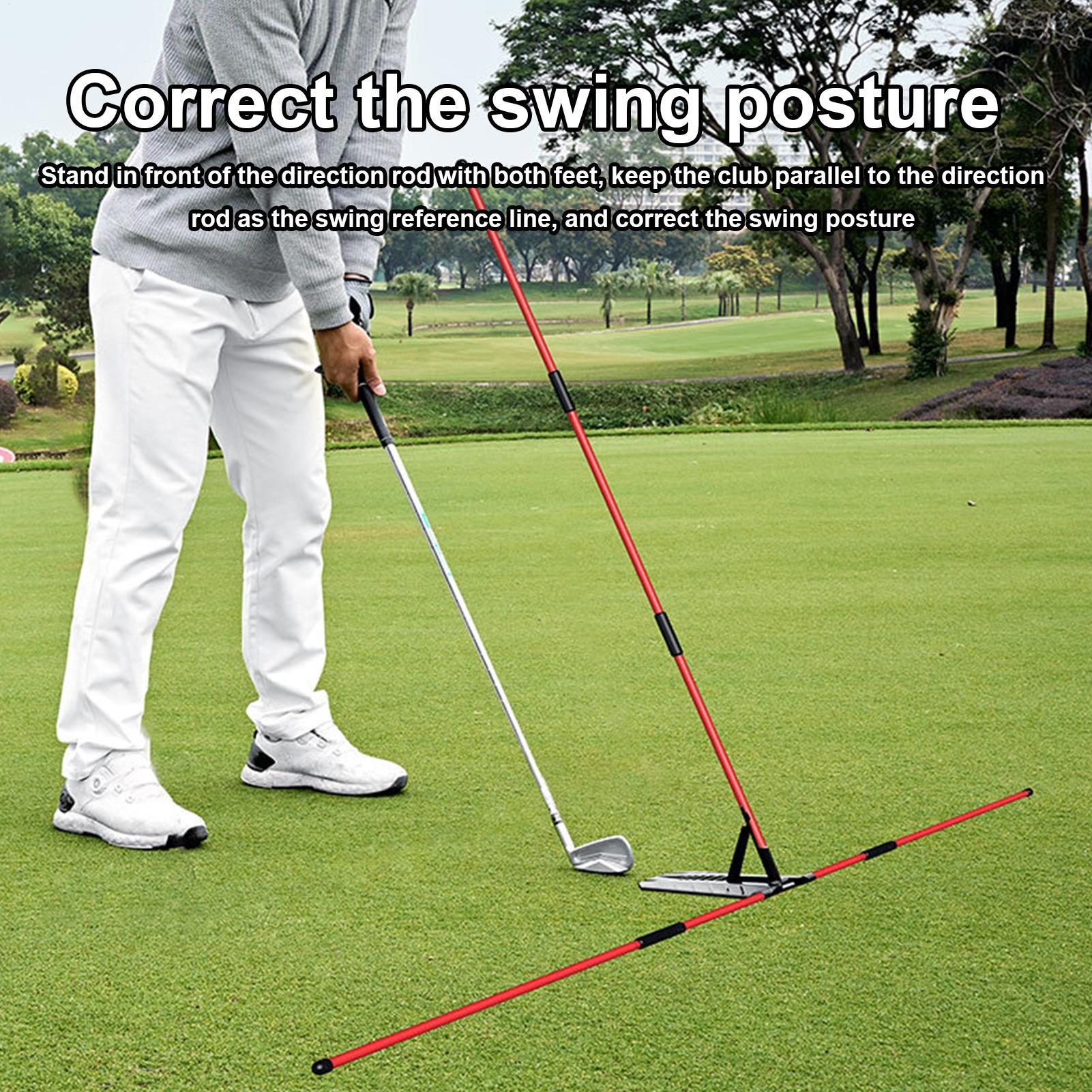 Desk Corner Mat - Golf Hizalama Çubukları Eğitim Yardımcısı Taşınabilir