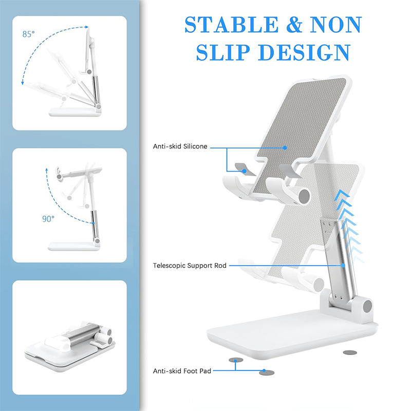 Desk Corner Mat - Ayarlanabilir Açılı ve Yükseklikli Cep Telefonu
