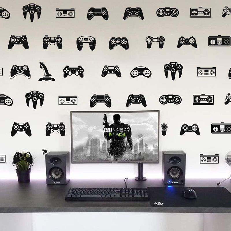 Gaming Accessories Bedroom - 39 adet video oyunu Constroller Joysticker