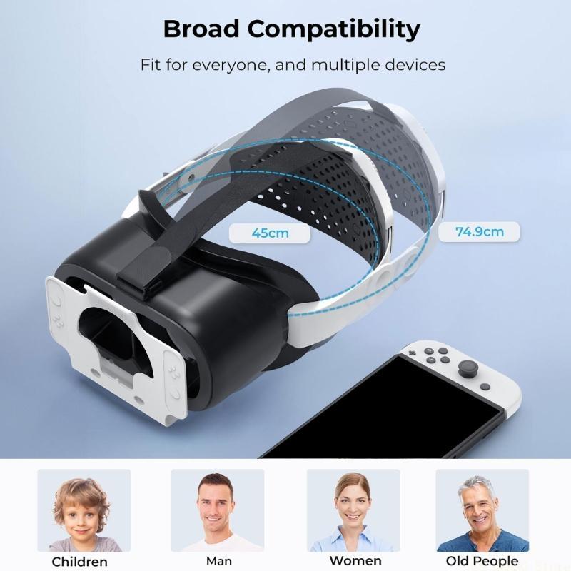 Virtual Gaming Accessories - E56B Kulaklıklar OLED Hafif Kulaklıklar için