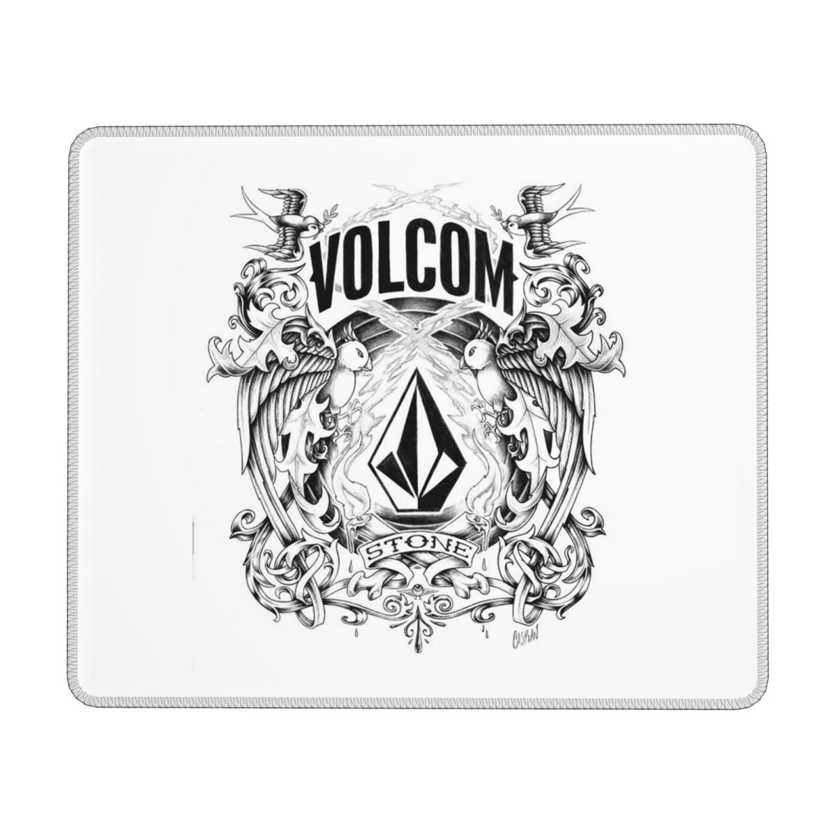 Gaming Accessories Logo - V-Volcom Logo Çok Boyutlu Mouse Pad
