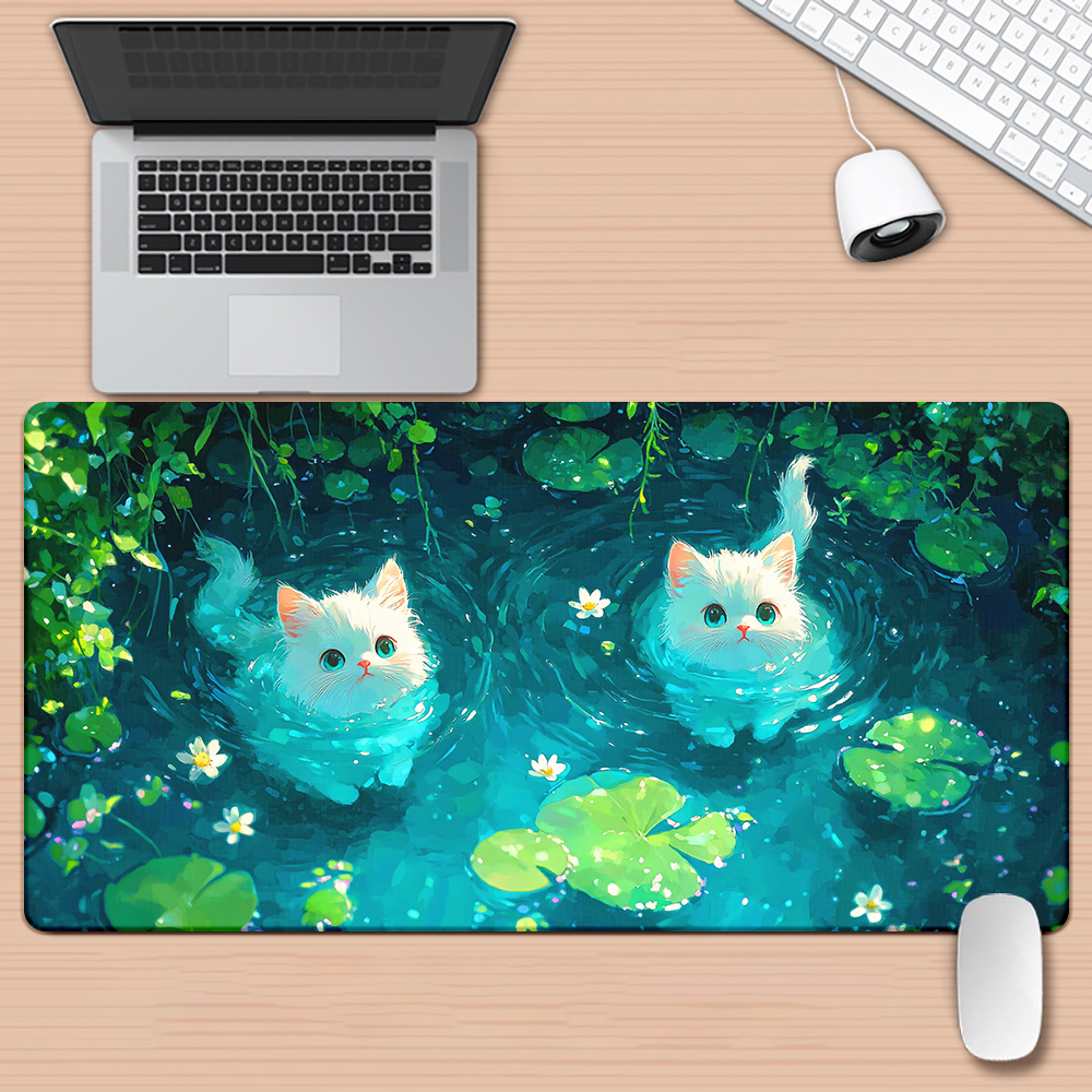 Gaming Accessories Brands - Marka Sevimli Kedi Göleti XXL Mousepad