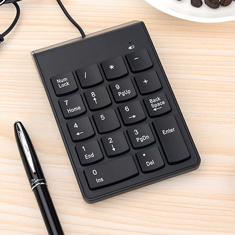 Keyboard Numpad Separate - 18 Tuşlu USB Kablolu Sayısal Tuş