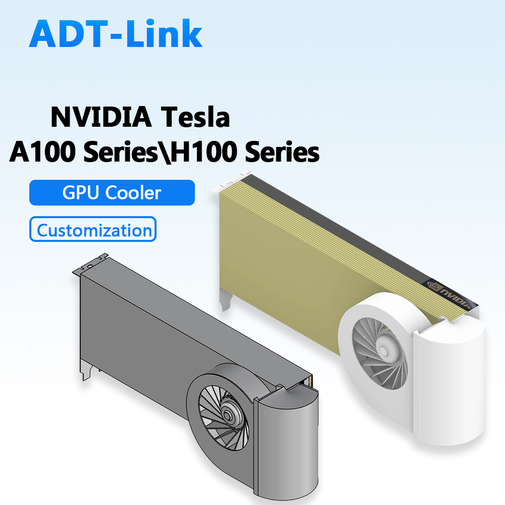 Vertical Gpu Bracket - ADT-Link Nvidia Tesla A100 / H100