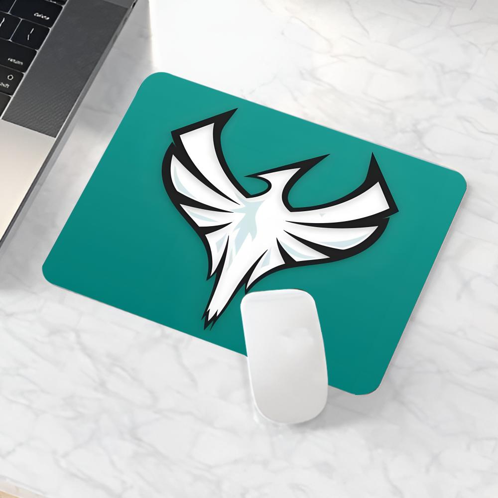 Gaming Accessories Logo - R-Rainbow S-Six Logo Mouse Pad Oyun