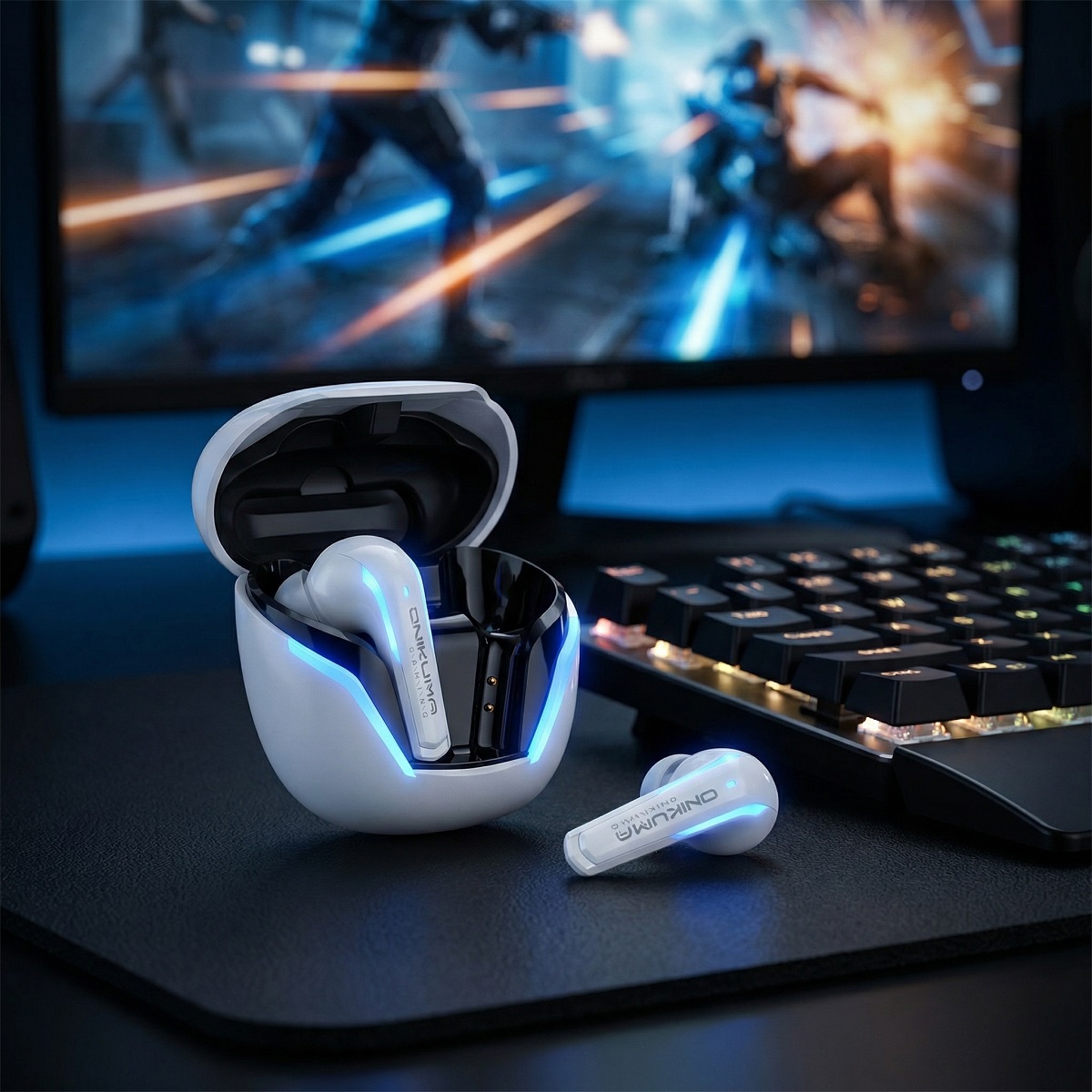 Gaming Accessories Monitor - ONIKUMA T27 Kablosuz Oyun Kulaklıkları |