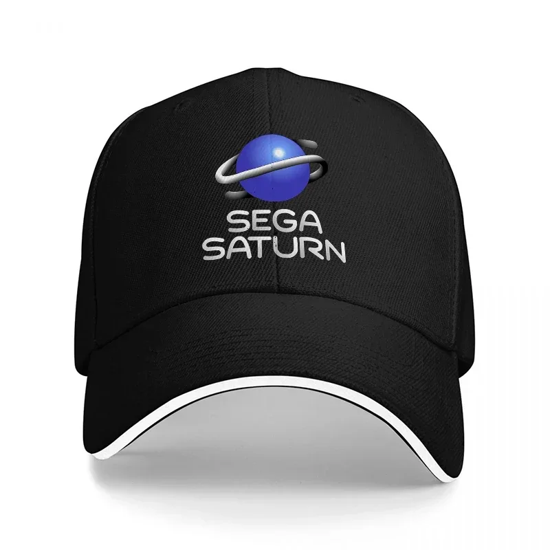 Gaming Accessories Logo - Yeni SEGA SATURN LOGOLU BEYAZ ŞAPKA,