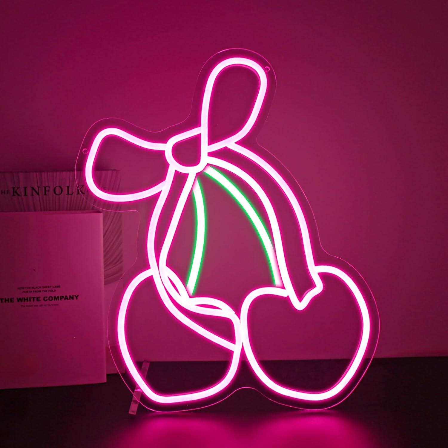 Cherry Bow Neon Tabela USB Kıs - Gaming Accessories Shop incelemesi ve fiyatı
