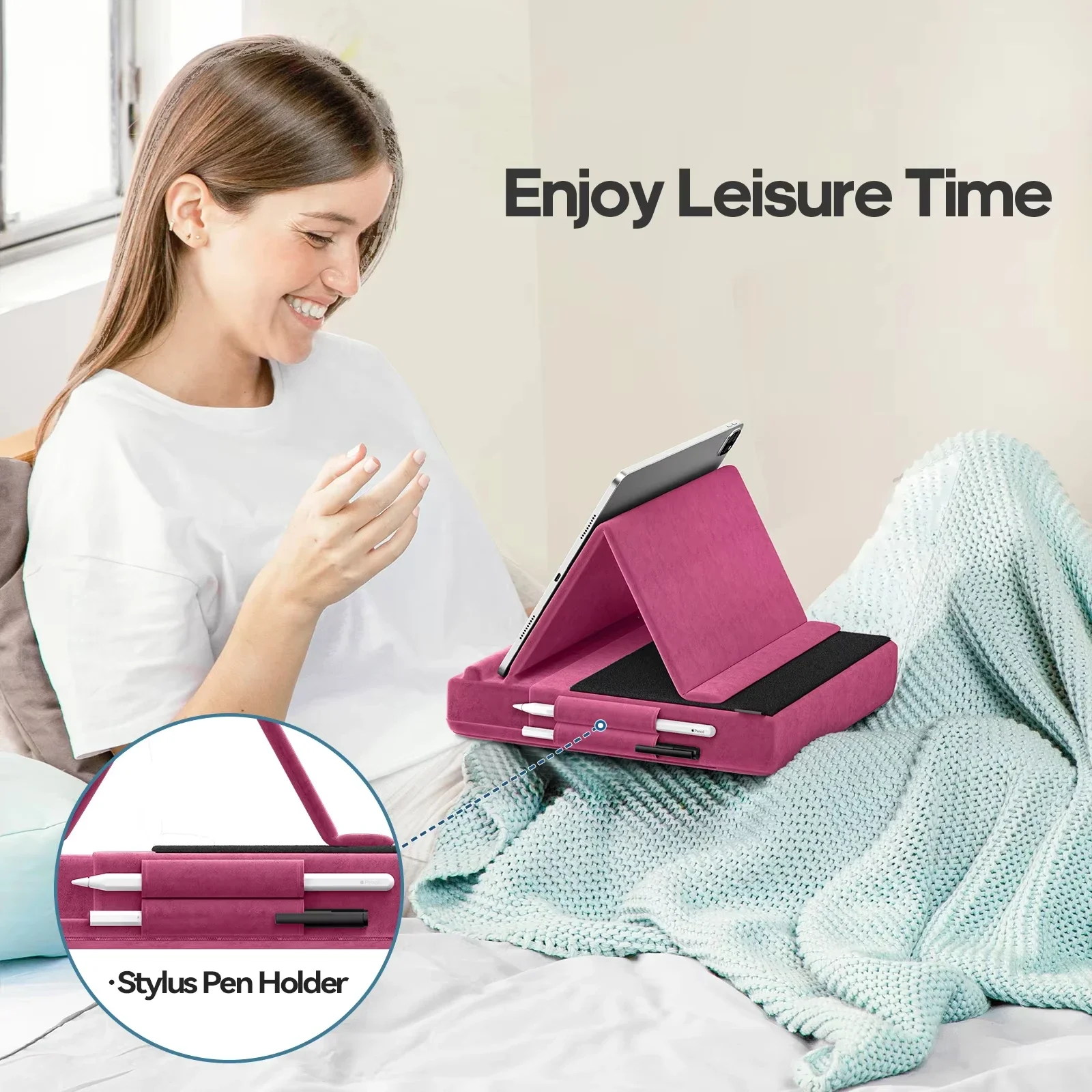 Yükseltilmiş Tablet Yastık Sta - Desk Corner Mat incelemesi ve fiyatı