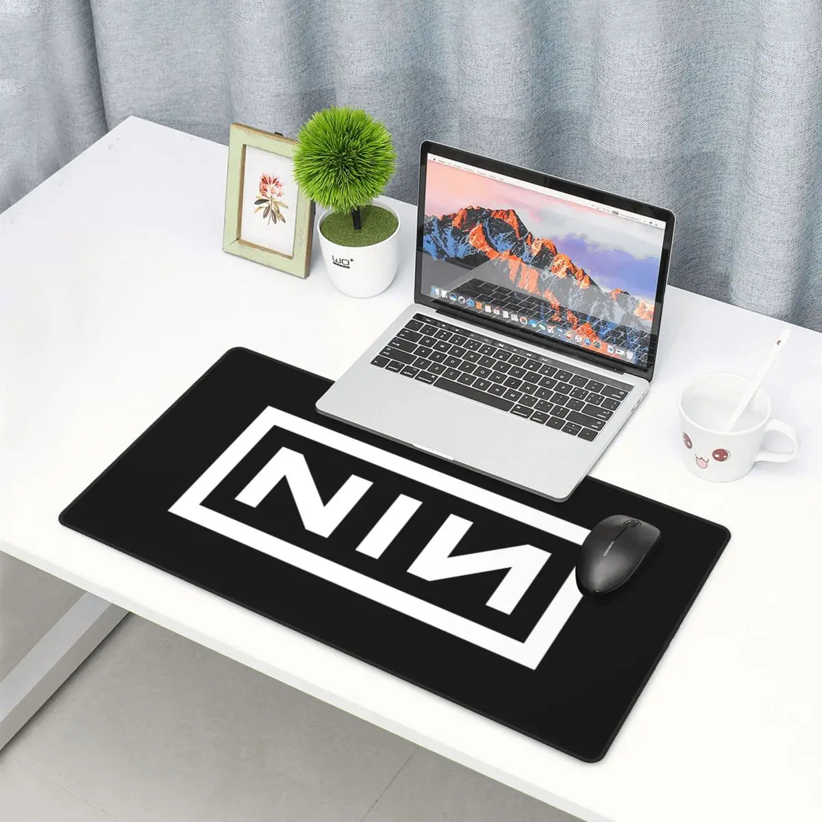Büyük Mouse Pad NIN Logo Dokuz - Gaming Accessories Logo incelemesi ve fiyatı