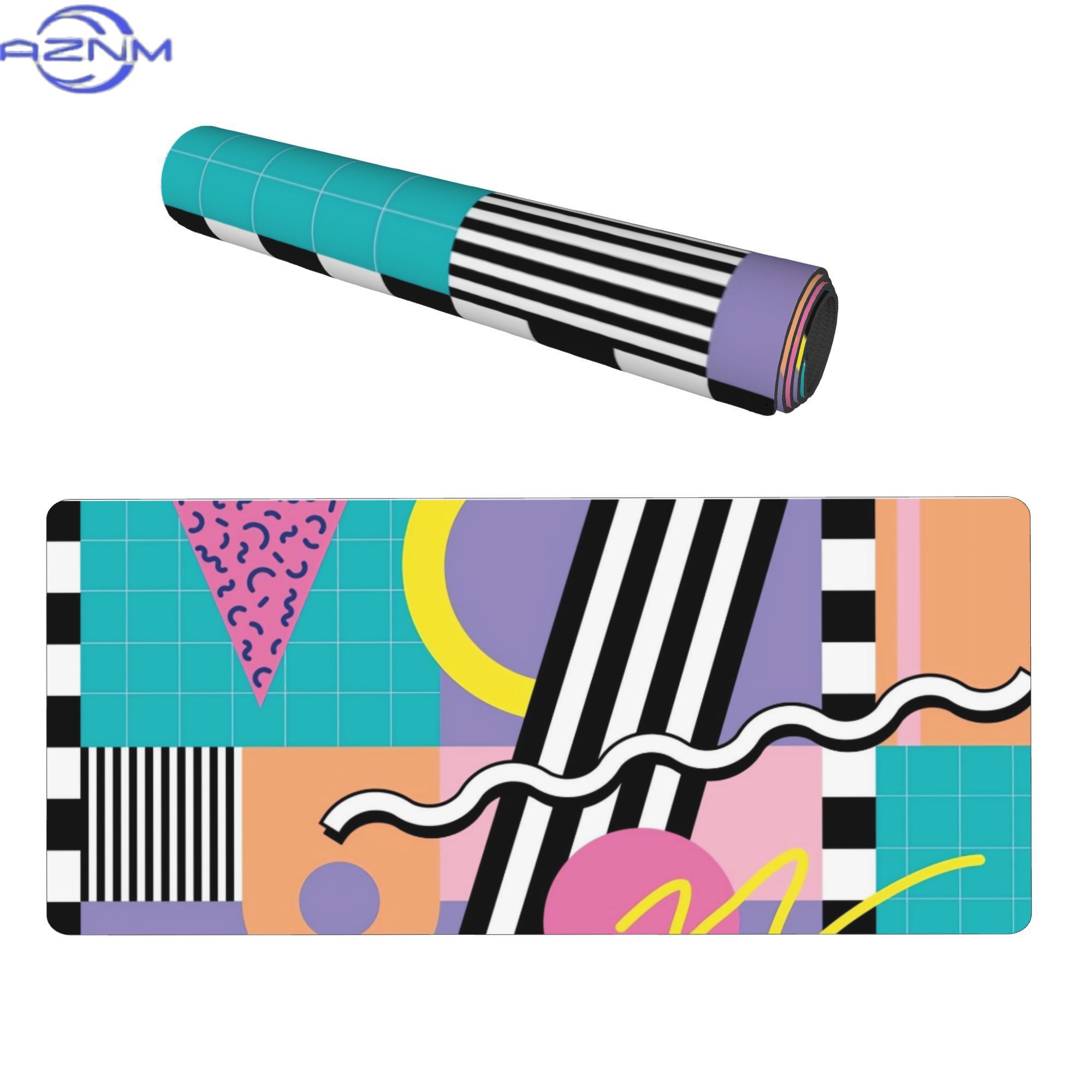 Memphis Desenli 91 90'lar 80'l - Desk Corner Mat incelemesi ve fiyatı