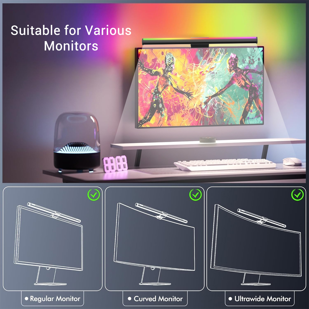 Ekran Asma Lambası Monitör Işı - Gaming Accessories Wall Mount incelemesi ve fiyatı