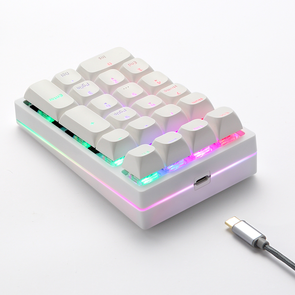 K24Pro 21 Tuşlu Numara Pad Mek - Keyboard Numpad Separate incelemesi ve fiyatı