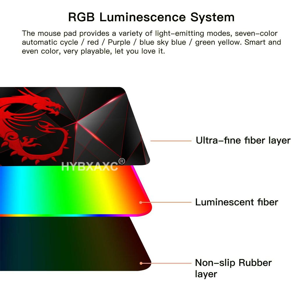 Oyuncu Mouse Pad'i RGB MSI Log - Gaming Accessories Logo incelemesi ve fiyatı