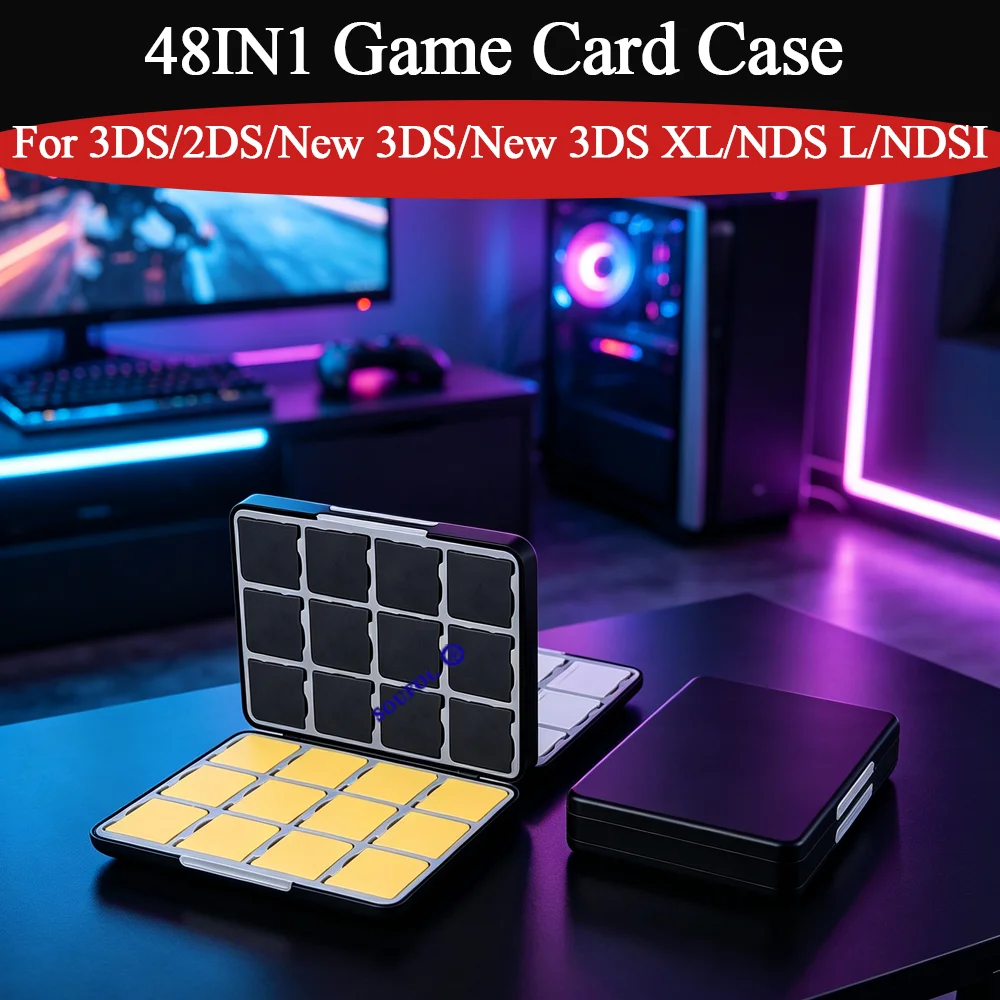 2026 yeni 3DS için 48IN1 taşın - Gaming Accessories Box incelemesi ve fiyatı