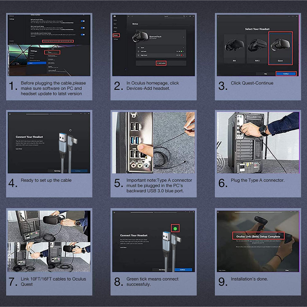 Meta Quest2 Oculus Quest 2 Lin - Virtual Gaming Accessories incelemesi ve fiyatı