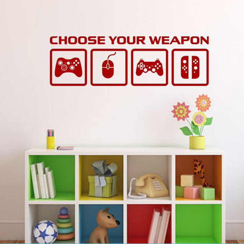Video oyunu dekor duvar çıkart - Gaming Accessories Wallpaper incelemesi ve fiyatı