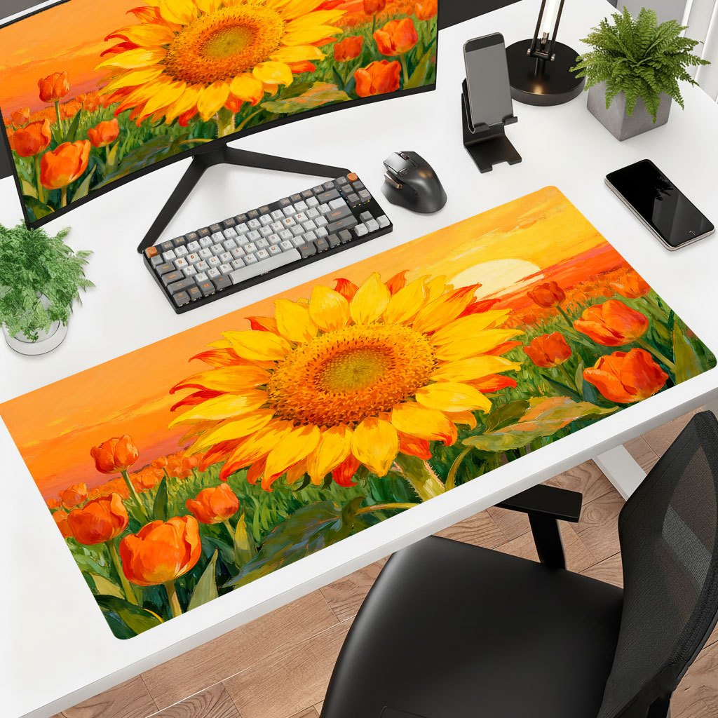 Marka Sarı Ayçiçeği Mouse Pad, - Gaming Accessories Brands incelemesi ve fiyatı