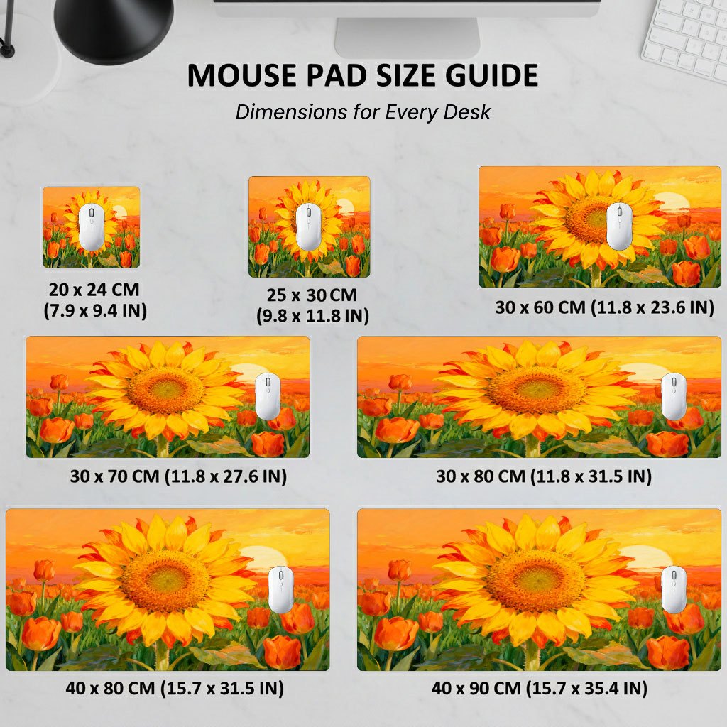 Marka Sarı Ayçiçeği Mouse Pad, - Gaming Accessories Brands incelemesi ve fiyatı