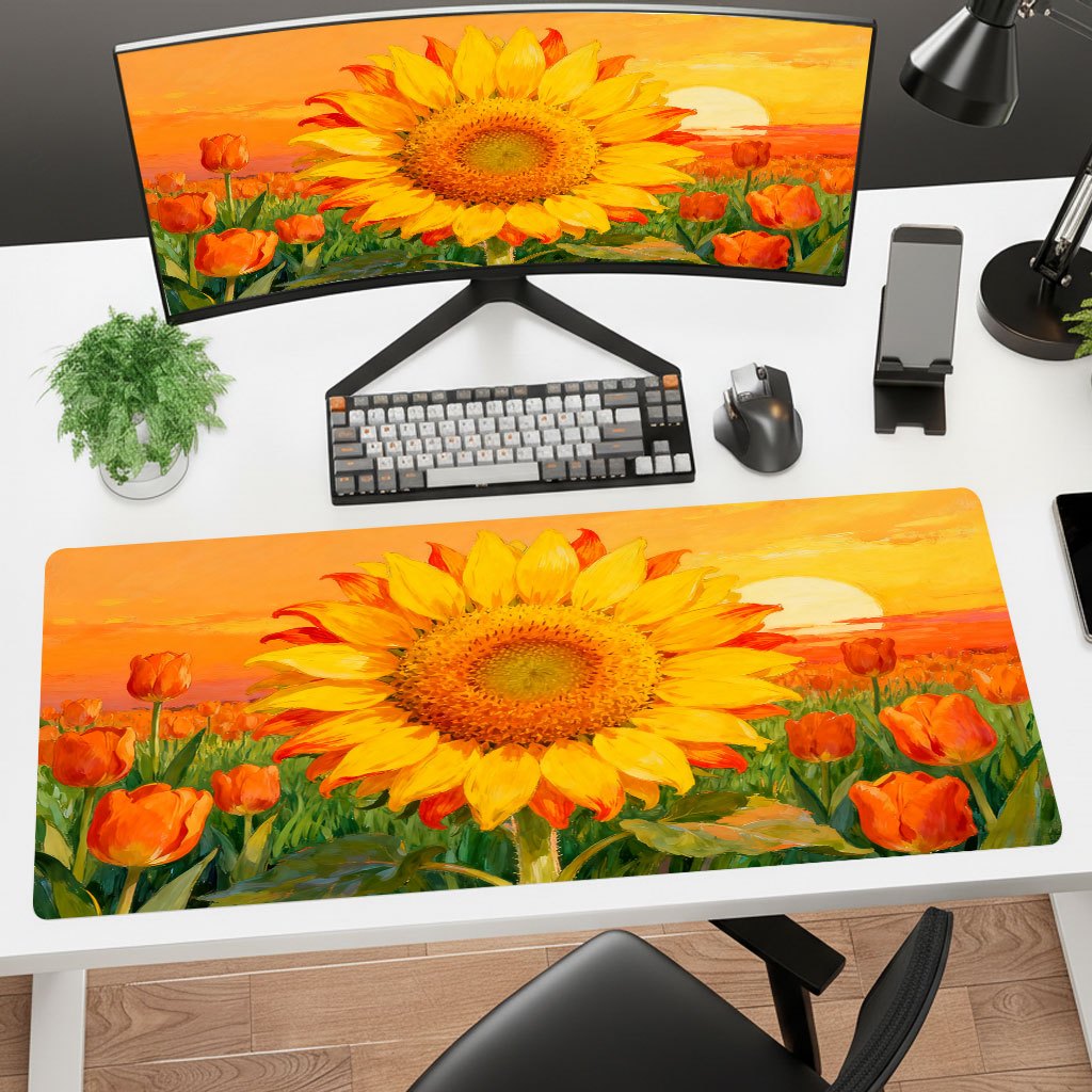 Marka Sarı Ayçiçeği Mouse Pad, - Gaming Accessories Brands incelemesi ve fiyatı