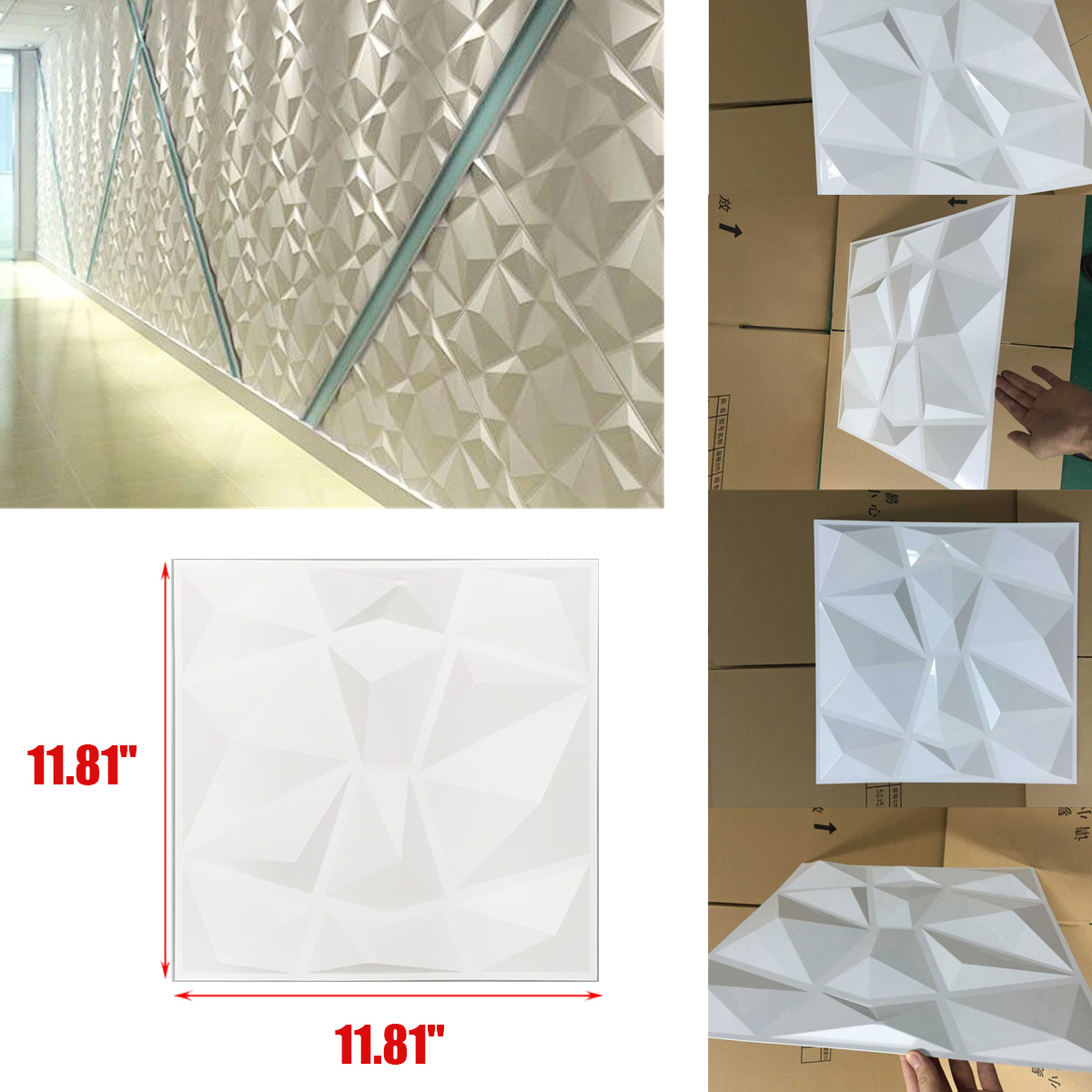 12 adet 3D Arka Plan Duvar Pan - Gaming Accessories Wallpaper incelemesi ve fiyatı