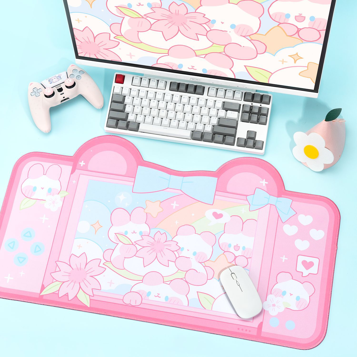 Ekstra büyük Kawaii oyun Mouse - Gaming Accessories For Gaming Laptop incelemesi ve fiyatı