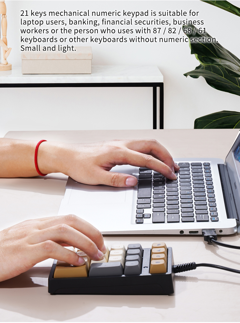 21 Tuşlu Mini Kablolu Tuş Takı - Keyboard Numpad Separate incelemesi ve fiyatı