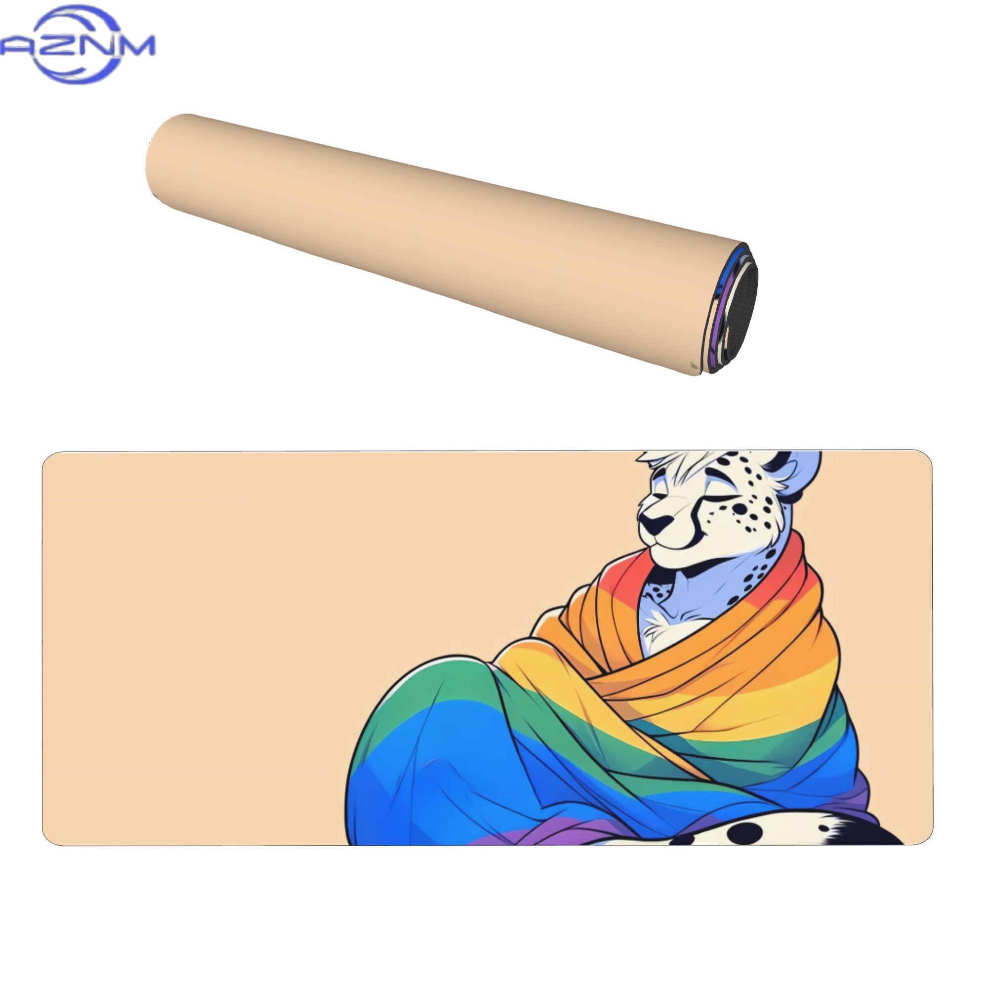 Comfy Womfy Furry Pride Cheeta - Desk Corner Mat incelemesi ve fiyatı