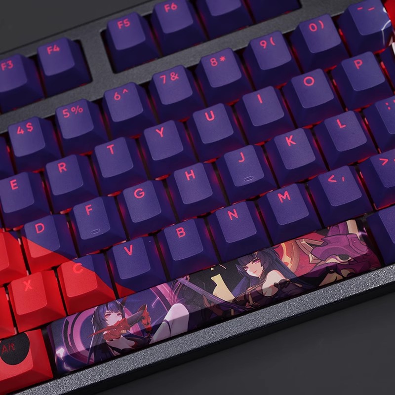 108 tuşları/set Honkai darbe 3 - Gaming Set Accessories incelemesi ve fiyatı
