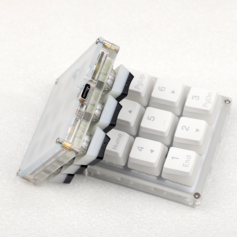 9 anahtar QMK Hotswap YMDK RGB - Keyboard Numpad Separate incelemesi ve fiyatı