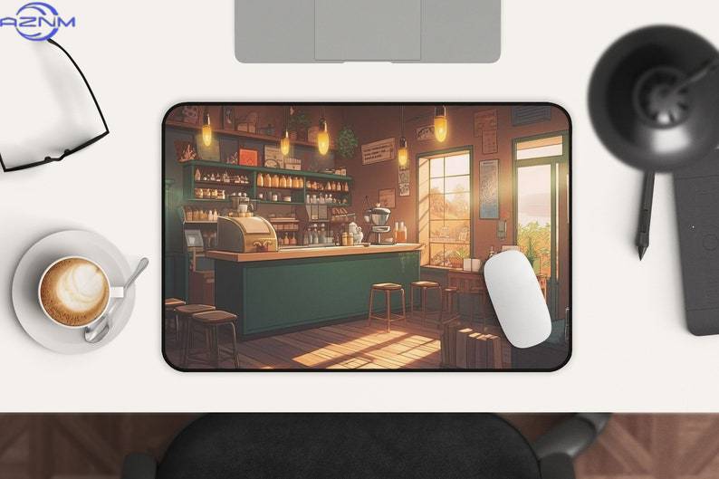 Kawaii Anime Masa Örtüsü Kahve - Gaming Accessories Shop incelemesi ve fiyatı