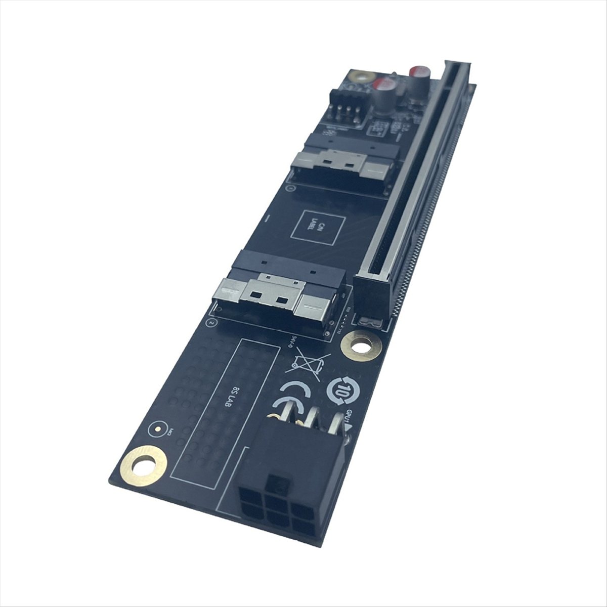 2 Port PCI-E 4.0 X16 - SlimSAS - Vertical Gpu Bracket incelemesi ve fiyatı