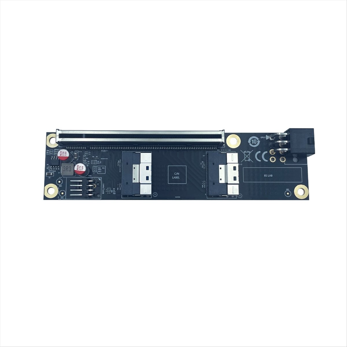 2 Port PCI-E 4.0 X16 - SlimSAS - Vertical Gpu Bracket incelemesi ve fiyatı