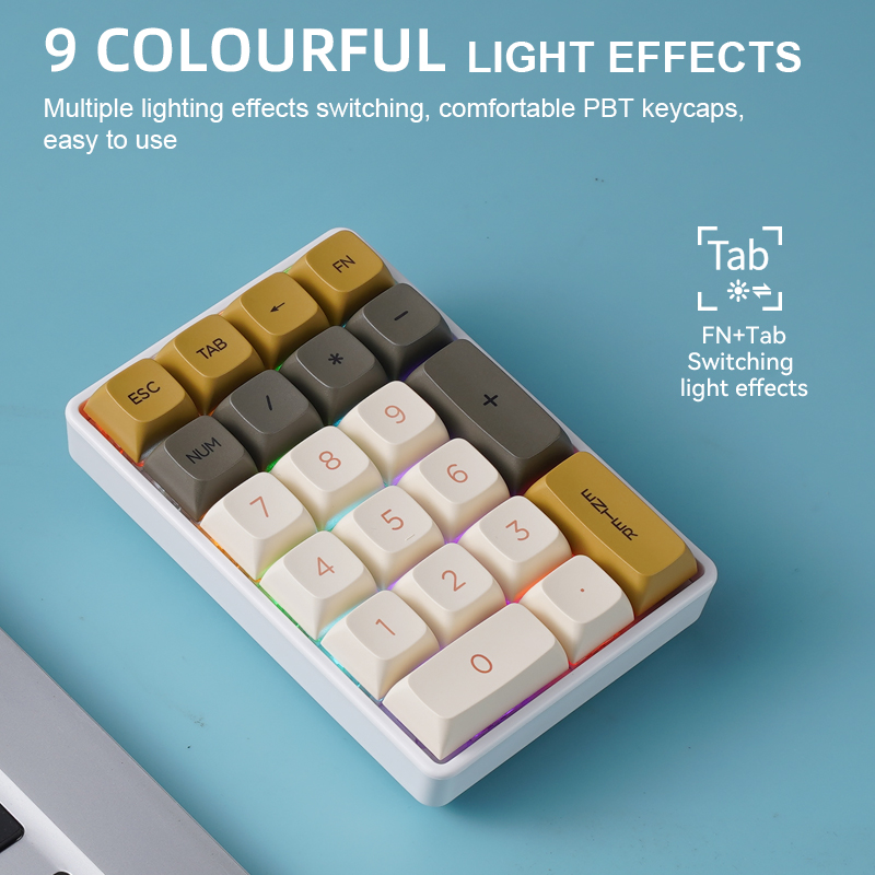 FREEWOLF K21 Kablosuz Mekanik  - Keyboard Numpad Separate incelemesi ve fiyatı