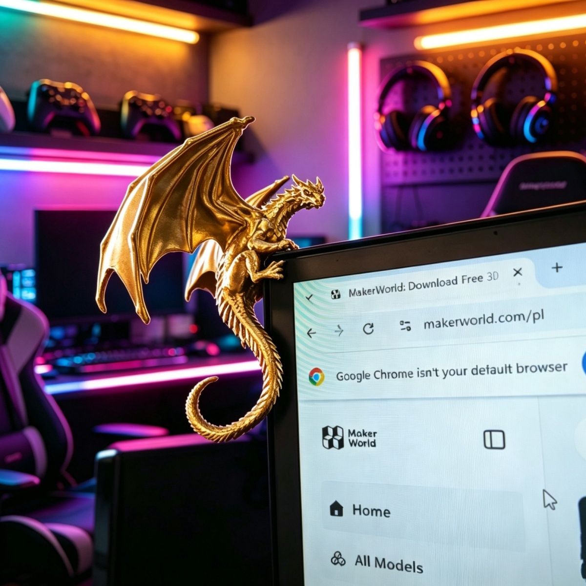 Havalı Ejderha Yatan Figür Mon - Gaming Accessories Monitor incelemesi ve fiyatı