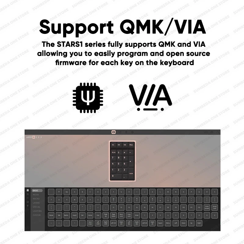 Weikav Stars21 Numpad Kitleri  - Keyboard Numpad Separate incelemesi ve fiyatı